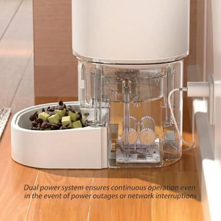 Pet Essentials Rechargeable Cat Dog Feeder with Portion Control - Pet Essentials - FIOVIEL - Mad Fly Essentials