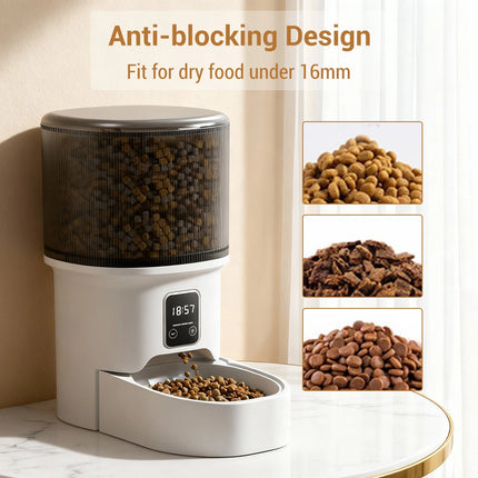 Pet Essentials Rechargeable Cat Dog Feeder with Portion Control - Pet Essentials - FIOVIEL - Mad Fly Essentials