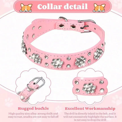 Pet Essentials Rhinestone Dog Collar - Pet Essentials - Smart Cat - Mad Fly Essentials