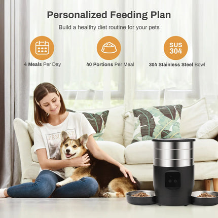 Pet Essentials Smart Food APP Dog Cat Feeder - Pet Essentials - FIOVIEL - Mad Fly Essentials