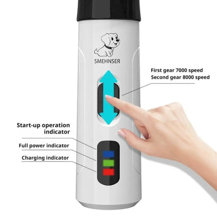 Pet Essentials USB - Charging Dog Nail Grooming Tools - Pet Essentials - Smart Cat - Mad Fly Essentials