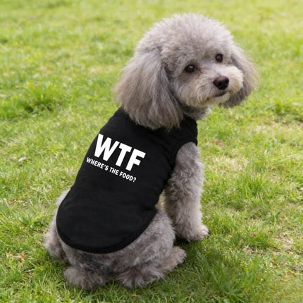 Pet Hoodies Dog Tank Top WTF Apparel - Pet Hoodies - PetBoss - Mad Fly Essentials
