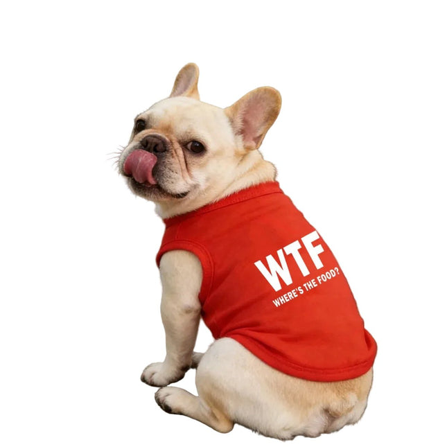 Pet Hoodies Dog Tank Top WTF Apparel - Pet Hoodies - PetBoss - Mad Fly Essentials