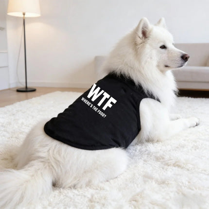 Pet Hoodies Dog Tank Top WTF Apparel - Pet Hoodies - PetBoss - Mad Fly Essentials