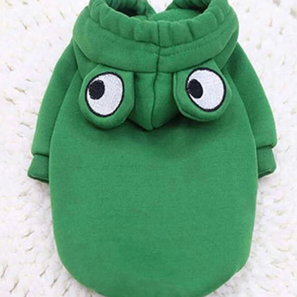 Pet Hoodies Frog Shaped Dog Costume - Pet Hoodies - MURALON - Mad Fly Essentials