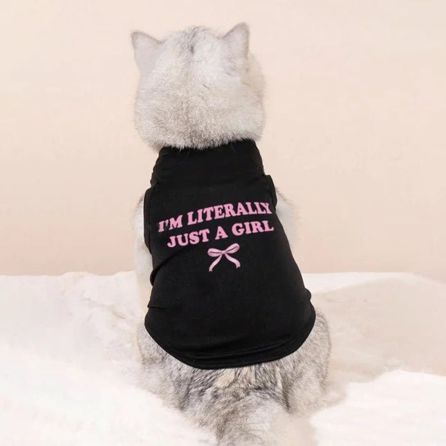 Pet Hoodies Im Just a Girl Dog Clothes - Pet Hoodies - MURALON - Mad Fly Essentials