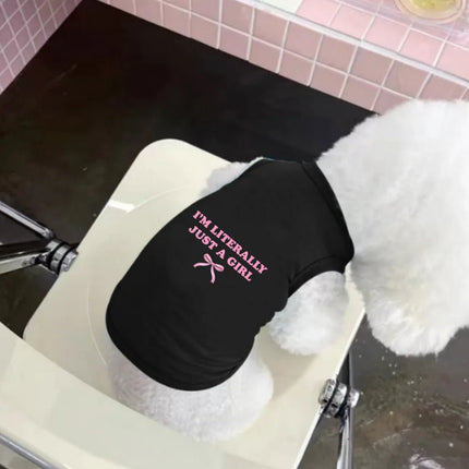 Pet Hoodies Im Just a Girl Dog Clothes - Pet Hoodies - MURALON - Mad Fly Essentials