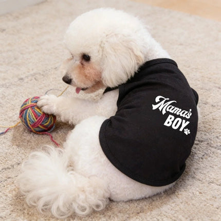 Pet Hoodies Mama's Boy T-Shirt - Pet Hoodies - Onecute - Mad Fly Essentials