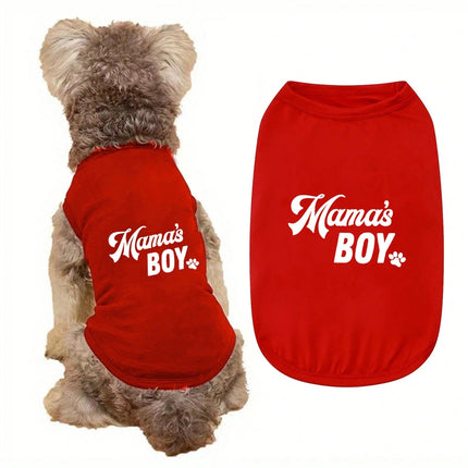 Pet Hoodies Mama's Boy T-Shirt - Pet Hoodies - Onecute - Mad Fly Essentials
