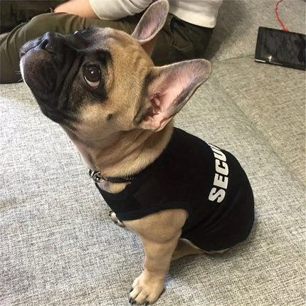 Pet Hoodies Red Cartoon Dog Cat Security Apparel - Pet Hoodies - Onecute - Mad Fly Essentials