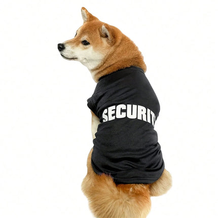 Pet Hoodies Red Cartoon Dog Cat Security Apparel - Pet Hoodies - Onecute - Mad Fly Essentials