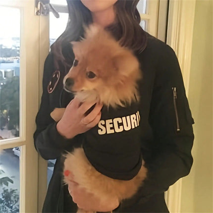 Pet Hoodies Red Cartoon Dog Cat Security Apparel - Pet Hoodies - Onecute - Mad Fly Essentials