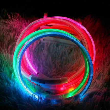 Luminous USB 3Mode - Loss Prevention Dog LED Pet Collar - LED Pet Collar - Party Essentials - Mad Fly Essentials
