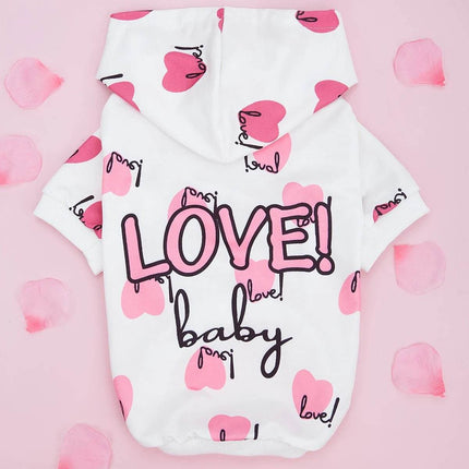 Love Baby! Dog Apparel Pet Hoodies - Mad Fly Essentials
