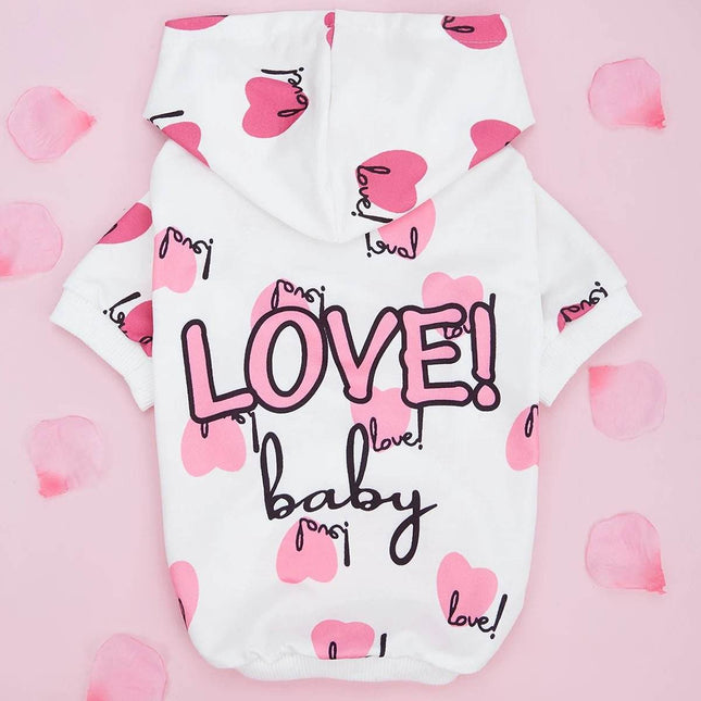 Love Baby! Dog Apparel Pet Hoodies - Mad Fly Essentials