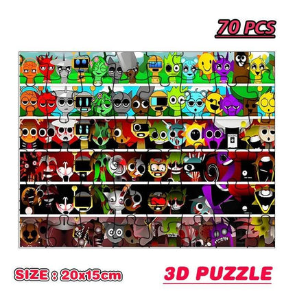 Animal Figures Kids Puzzle Toys - Mad Fly Essentials