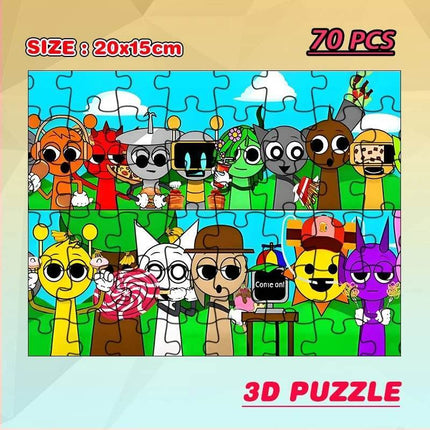 Animal Figures Kids Puzzle Toys - Mad Fly Essentials