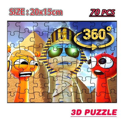 Animal Figures Kids Puzzle Toys - Mad Fly Essentials