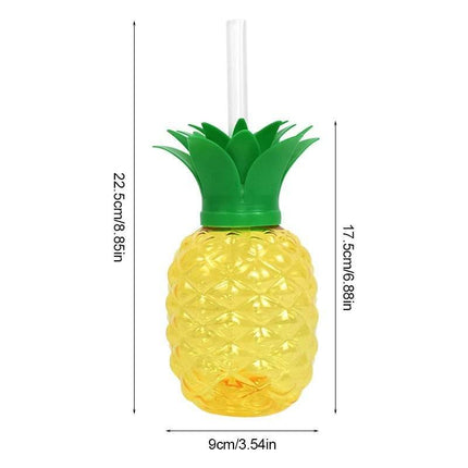 Pineapple Strawberry Fruit 8pc Cups Party Essentials - Party Essentials - 001 - Mad Fly Essentials