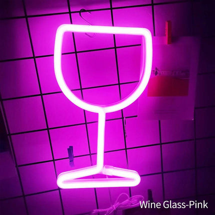 Pink Neon Butterfly LED Night Light - LED Night Light - Sallysun - Mad Fly Essentials