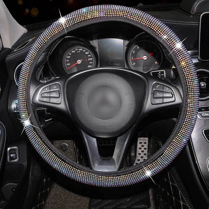 Pink Sequin Steering Wheel Cover Auto Essentials - Auto Essentials - Brangdy - Mad Fly Essentials