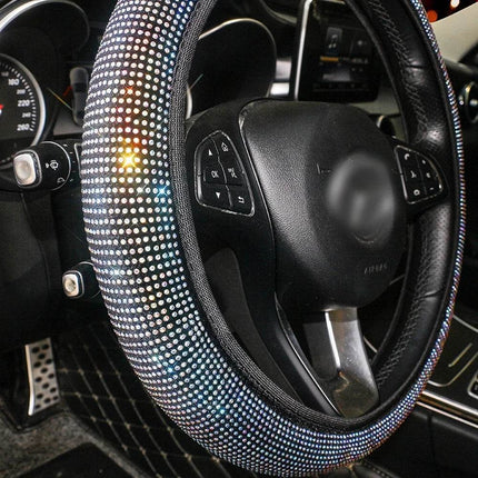 Pink Sequin Steering Wheel Cover Auto Essentials - Auto Essentials - Brangdy - Mad Fly Essentials