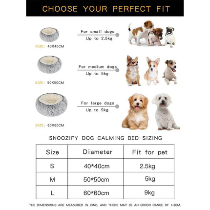 Plush Washable Cat Dog Bed Pet Essentials - Pet Essentials - Pet Essentials - Mad Fly Essentials