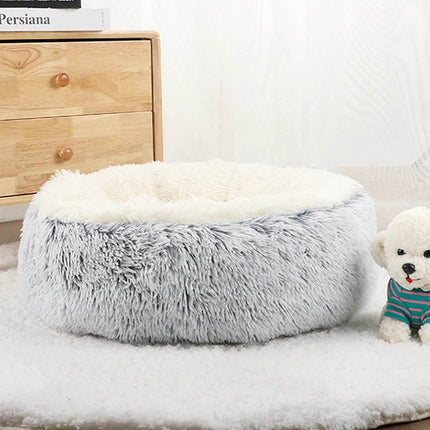 Plush Washable Cat Dog Bed Pet Essentials - Pet Essentials - Pet Essentials - Mad Fly Essentials