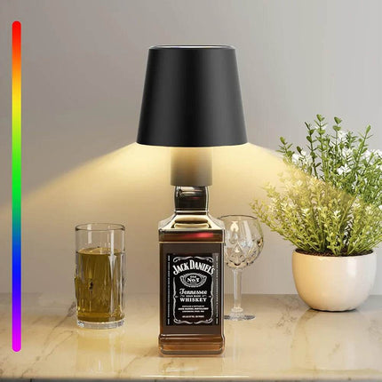 Portable Dimmable Wine Bottle Wireless Desk Lamp - Desk Lamp - YEAHUI EL - Mad Fly Essentials