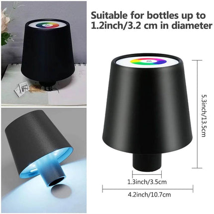 Portable Dimmable Wine Bottle Wireless Desk Lamp - Desk Lamp - YEAHUI EL - Mad Fly Essentials