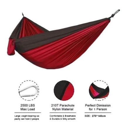 Portable Outdoor Camping Parachute Hammock Home Essentials - Home Essentials - MJMOTO - Mad Fly Essentials