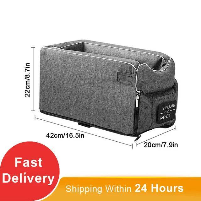 Portable Plaid Dog Cat Pet Booster Seat – Mad Fly Essentials