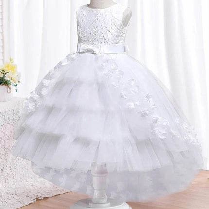 Princess Dress Baby Girl 3-12Y Petal Pink Bridesmaid Dress - Princess Dress - LJW - Mad Fly Essentials