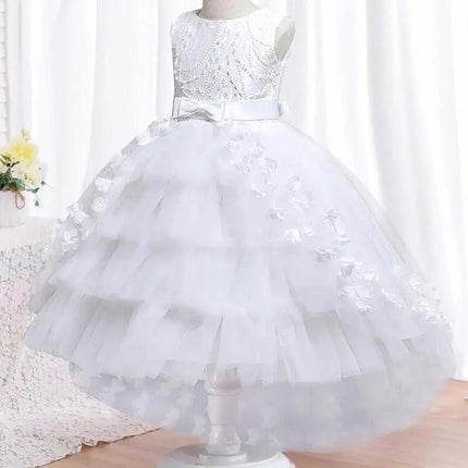 Princess Dress Baby Girl 3-12Y Petal Pink Bridesmaid Dress - Princess Dress - LJW - Mad Fly Essentials