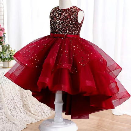 Princess Dress Baby Girl 3-12Y Petal Pink Bridesmaid Dress - Princess Dress - LJW - Mad Fly Essentials