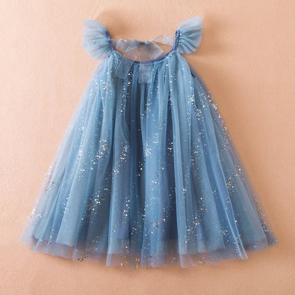 Princess Dress Baby Girl Summer Heart Butterfly Birthday Dress - Princess Dress - Superstar Kids - Mad Fly Essentials
