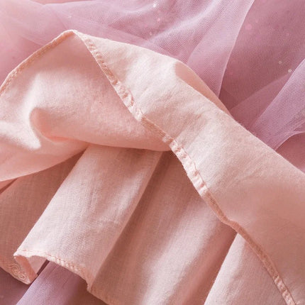 Princess Dress Baby Girl Summer Heart Butterfly Birthday Dress - Princess Dress - Superstar Kids - Mad Fly Essentials