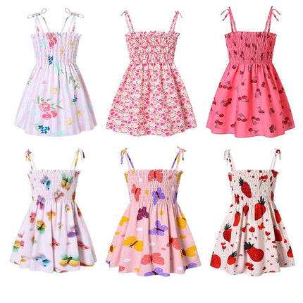 Princess Dress Baby Girl Toddler Little Lil Dinosaur Dress - Princess Dress - Rubby - Mad Fly Essentials