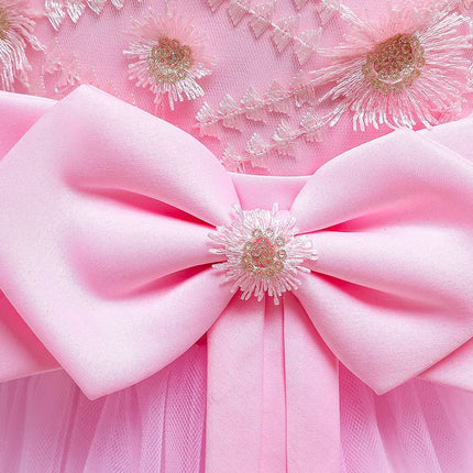 Princess Dress Girls Elegant Floral Ball Gown - Princess Dress - Adyce - Mad Fly Essentials
