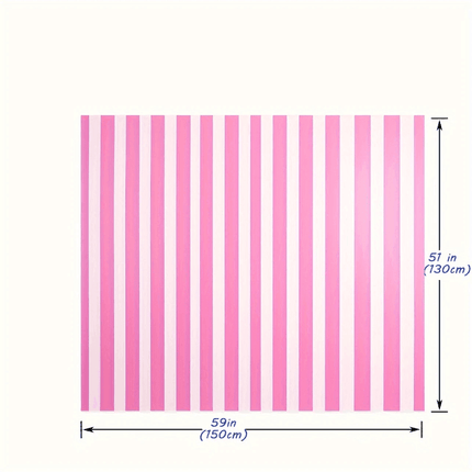 Princess Party Backdrop Girls Room Striped Bedroom Wallpaper - Wallpaper - Beibehang - Mad Fly Essentials