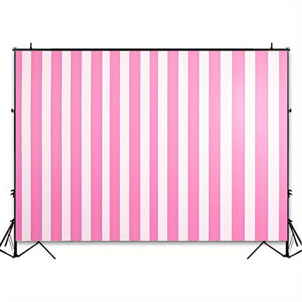 Princess Party Backdrop Girls Room Striped Bedroom Wallpaper - Wallpaper - Beibehang - Mad Fly Essentials