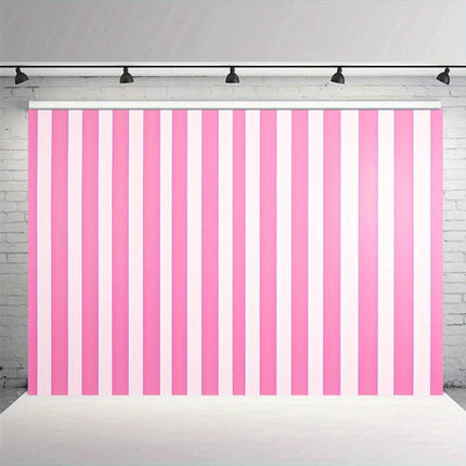 Princess Party Backdrop Girls Room Striped Bedroom Wallpaper - Wallpaper - Beibehang - Mad Fly Essentials