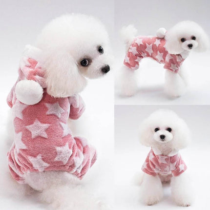 Puppy Chihuahua Star Cat Pet Hoodies - Mad Fly Essentials