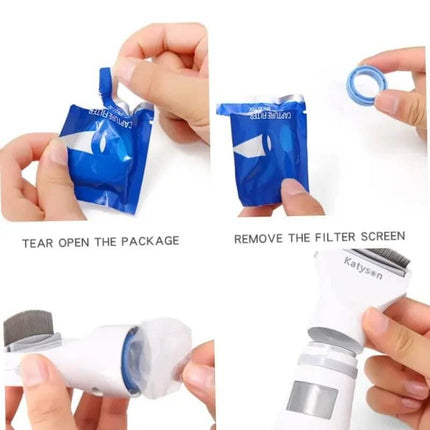 Quiet Cat Brush Electric Lice Flea Comb Pet Essentials - Pet Essentials - Pet Essentials - Mad Fly Essentials