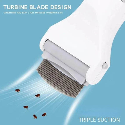 Quiet Cat Brush Electric Lice Flea Comb Pet Essentials - Pet Essentials - Pet Essentials - Mad Fly Essentials