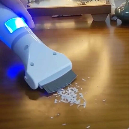 Quiet Cat Brush Electric Lice Flea Comb Pet Essentials - Pet Essentials - Pet Essentials - Mad Fly Essentials