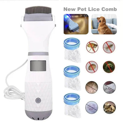 Electric Lice Flea Comb Pet Essentials - Mad Fly Essentials