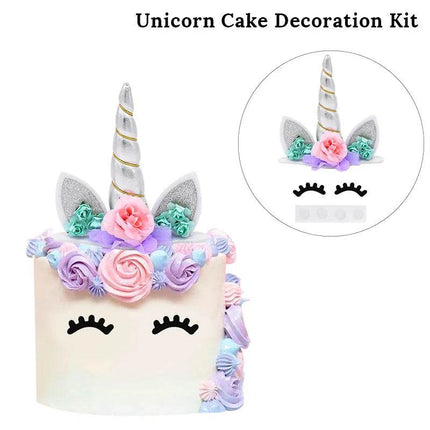 Rainbow Unicorn Birthday Cake Topper Kitchen Gadget - Kitchen Gadget - Melody Love - Mad Fly Essentials