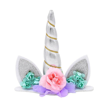 Rainbow Unicorn Birthday Cake Topper - Mad Fly Essentials
