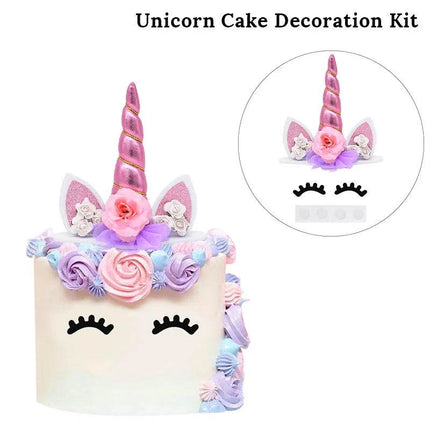 Rainbow Unicorn Birthday Cake Topper Kitchen Gadget - Kitchen Gadget - Melody Love - Mad Fly Essentials